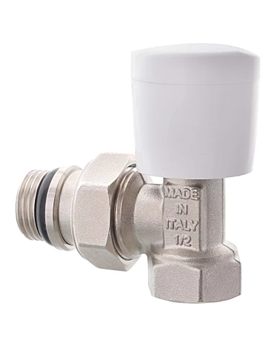 Кран радиаторный Roho R5551-050 - 1/2" угловой (антипротечка) (RO0129)