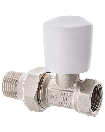 Кран радиаторный Roho R5560-050 - 1/2" прямой (RO0130)