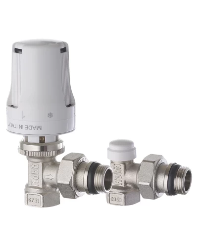 Комплект для підключення радіатора Roho R5151-050K - 1/2" кутовий (антипротечка) (RO0117)