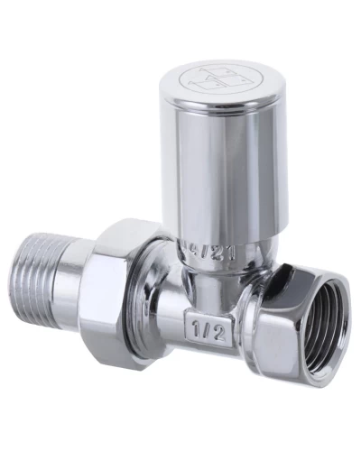 Кран для полотенцесушителя прямой KOER KR.532 - 1/2" (Продается по 2 шт.) (KR3074)
