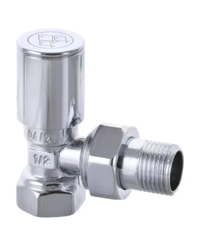 Кран для полотенцесушителя угловой KOER KR.531 - 1/2" (Продается по 2 шт.) (KR3073)
