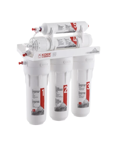 Система зворотного осмосу KOER KV.05 ICEBERG 5 (KR3145)
