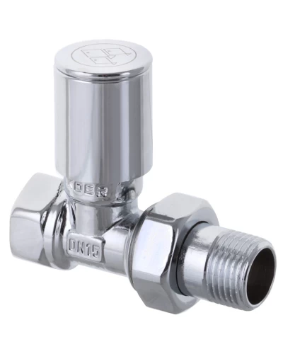 Кран для полотенцесушителя прямой KOER KR.532 - 1/2" (Продается по 2 шт.) (KR3074)