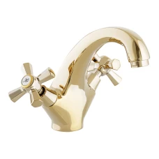 Смеситель для умывальника MIXXUS PREMIUM RETRO GOLD-161 (MI5848)