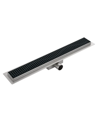 Душевой трап из нержавеющей стали SUS304 KOER FD35-70x600 Black (KR3272)