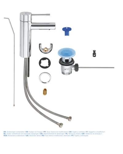 Смеситель для раковины S-размера Grohe Essence New (32898001)