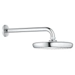 Верхний душ с настенным кронштейном Grohe New Tempesta Classic (26411000)