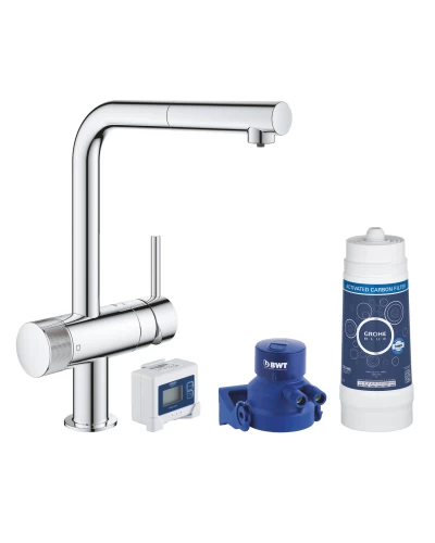 Комплект змішувача для кухні із фільтром Grohe Blue Pure (30382000)