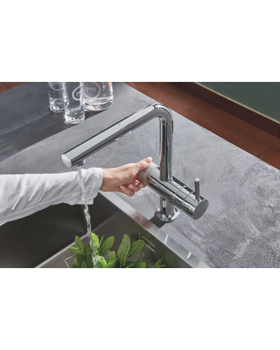 Комплект змішувача для кухні із фільтром Grohe Blue Pure (30382000)