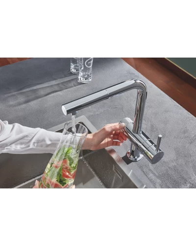 Комплект змішувача для кухні із фільтром Grohe Blue Pure (30382000)
