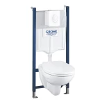 Комплект инсталляции с унитазом 4 в 1 Grohe Solido Ceramic Bundle (39117000)