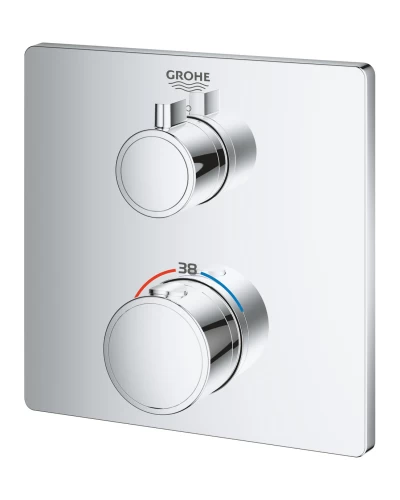 Термостат прихованого монтажу для 1 споживача Grohe Grohtherm Convent. Concealed (24078000)