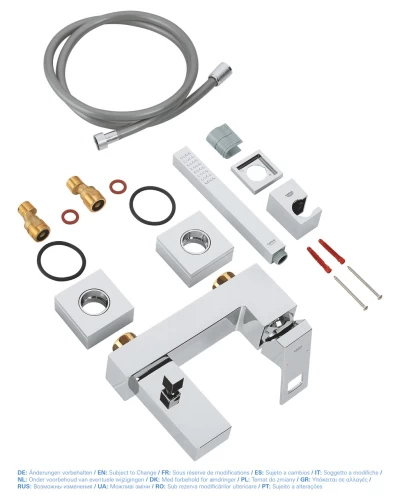 Смеситель для ванны Grohe Eurocube (23141000)