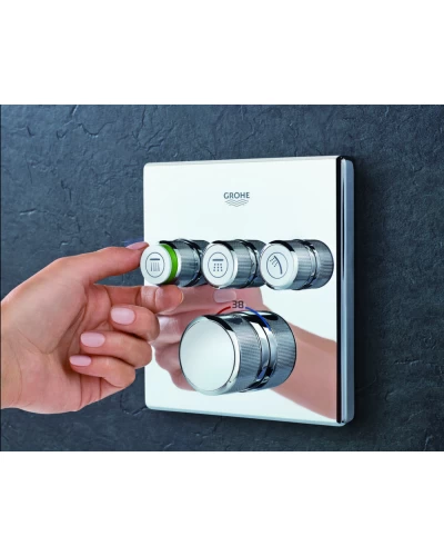 Термостат прихованого монтажу на 3 споживача Grohe Grohtherm SmartControl (29126000)