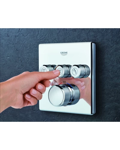 Термостат прихованого монтажу на 3 споживача Grohe Grohtherm SmartControl (29126000)