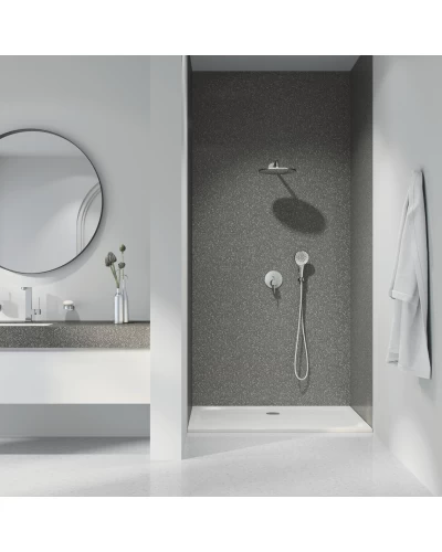 Ручной душ. 3 режима струи Grohe Rainshower SmartActive (26574000)