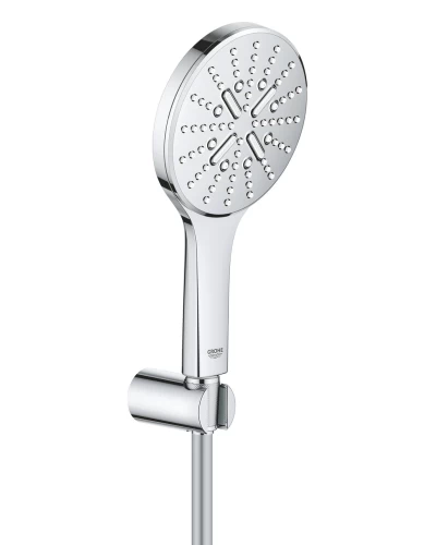 Душевой набор с держателем. 3 режима струи Grohe Rainshower SmartActive (26581000)