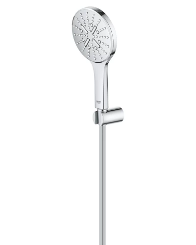 Душевой набор с держателем. 3 режима струи Grohe Rainshower SmartActive (26581000)