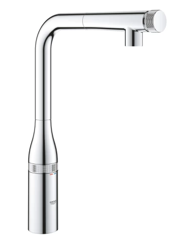 Змішувач для кухні з висувним виливом Grohe Essence SmartControl (31615000)