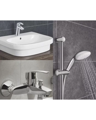 Набір змішувачів Grohe Eurosmart M-Size для ванної кімнати (123246M)