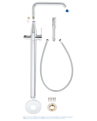 Напольный смеситель для ванны Grohe Essence New (23491001)