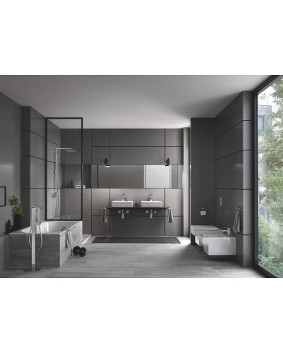 Напольный смеситель для ванны Grohe Eurocube (23672001)