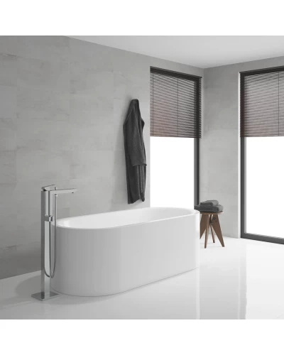 Напольный смеситель для ванны Grohe Eurocube (23672001)