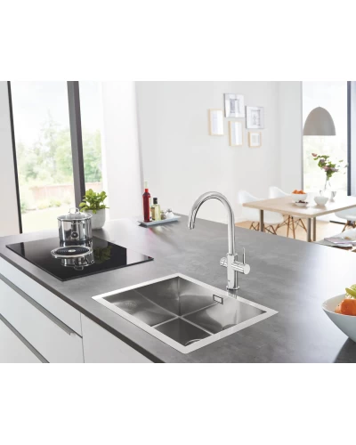 Система фильтров для питьевой воды со смесителем Grohe Blue Home Connected (31455001)
