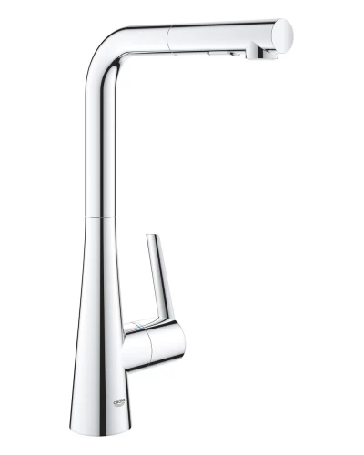 Змішувач для кухні з висувним виливом Grohe Zedra (32553002)