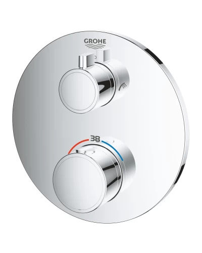 Термостат прихованого монтажу на 2 споживача Grohe Grohtherm Convent. Concealed (24077000)