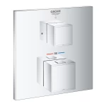 Термостат скрытого монтажа для 1 потребителя Grohe Grohtherm Cube (24153000)