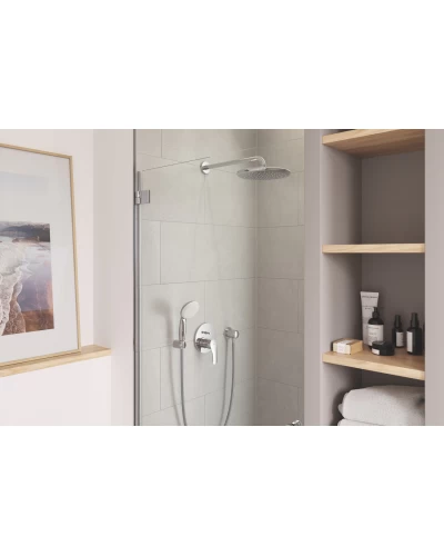 Верхний душ с настенным кронштейном Grohe Tempesta (26668000)
