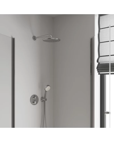 Верхний душ с настенным кронштейном Grohe Tempesta (26668000)