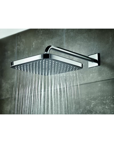 Верхний душ с настенным кронштейном Grohe Tempesta Cube (26687000)