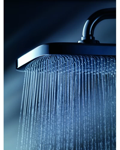 Верхний душ с настенным кронштейном Grohe Tempesta Cube (26687000)