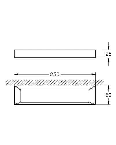 Кольцо для полотенца Grohe Selection Cube (40766000)