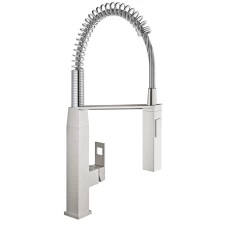 Змішувач для кухні з гнучким виливом Grohe Eurocube (31395DC0)