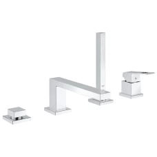 Смеситель на борт ванны на 4 отверстия Grohe Eurocube (19897001)