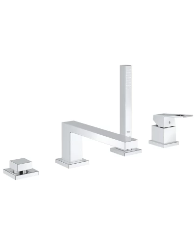 Смеситель на борт ванны на 4 отверстия Grohe Eurocube (19897001)