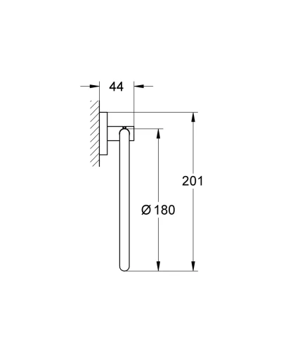 Кольцо для полотенца Grohe Essentials New (40365001)