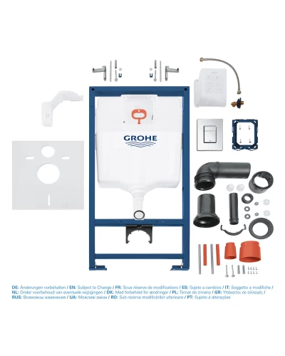 Система установки для унитаза 5 в 1 Grohe Rapid SL (38827000)