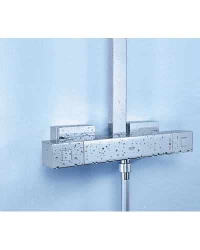 Душевая система с термостатом для душа Grohe Euphoria Cube System (26087000)