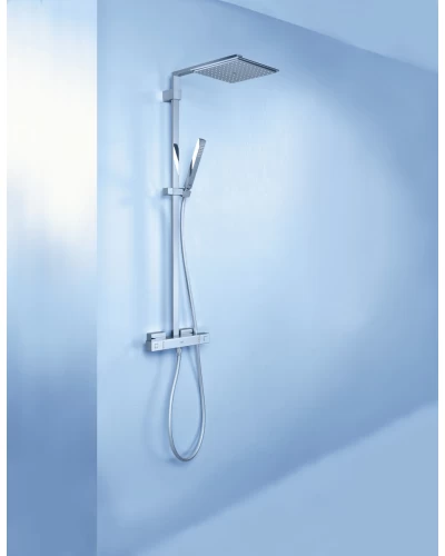 Душевая система с термостатом для душа Grohe Euphoria Cube System (26087000)
