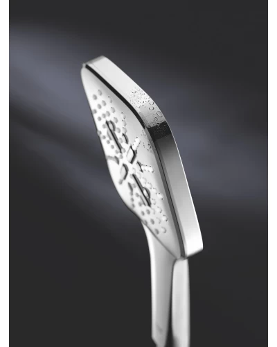 Душевой гарнитур со штангой. 3 режима струи Grohe Rainshower SmartActive (26583000)