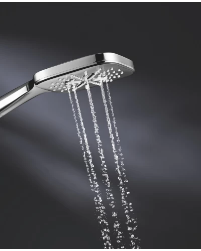 Душевой гарнитур со штангой. 3 режима струи Grohe Rainshower SmartActive (26583000)