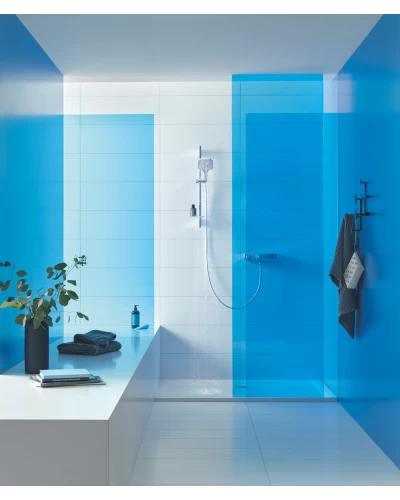 Душевой гарнитур со штангой. 3 режима струи Grohe Rainshower SmartActive (26583000)