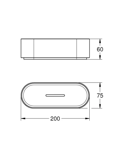Полочка-корзина Grohe Selection (41037000)