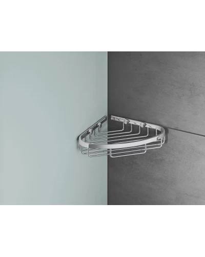 Большая угловая полочка-решетка Grohe Bau Cosmopolitan Neutral (40663001)