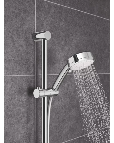 Душевой гарнитур со штангой. 3 режима струи Grohe New Tempesta Cosmopolitan (27929002)