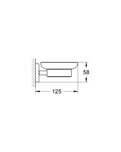 Мильниця Grohe Essentials New (40444001)